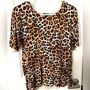 Cheetah print top